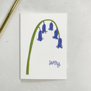 Floral Apology Card