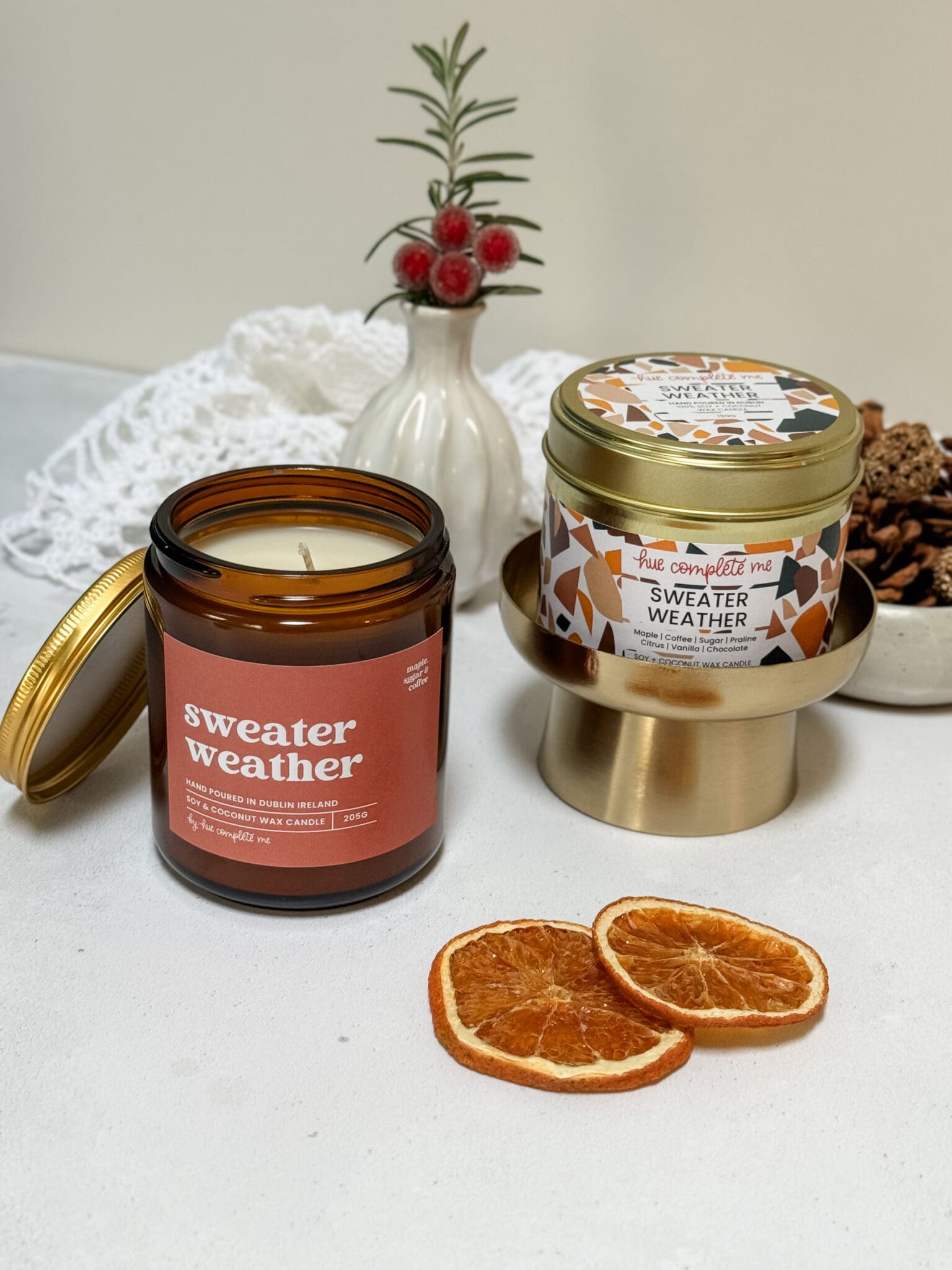 Sweater Weather Natural Wax Candle Tin - Image 6