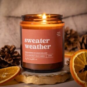 Sweater Weather Amber Jar Candle
