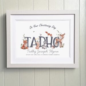 Unisex Christening Print